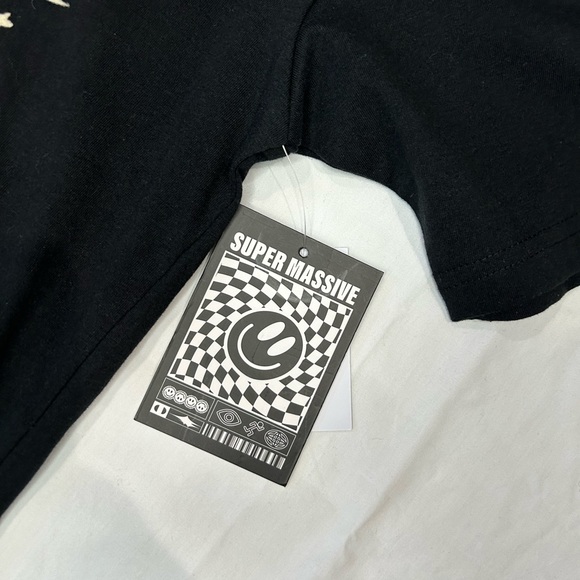 Supermassive Graphic T-shirt, Outlaw motorcycle graphic, Size Lrg & Color Black - Picture 3 of 7